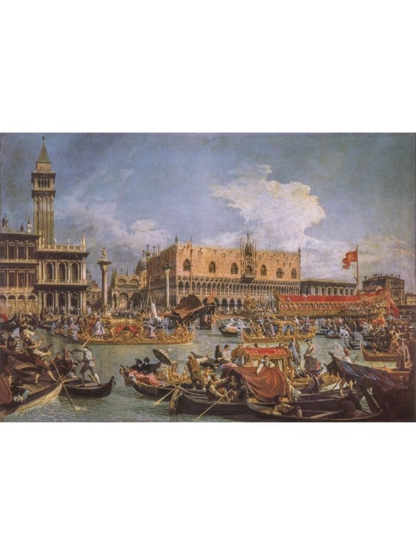 Clementoni Puzzle Museum Canaletto The return of the bucentaur at the molo 1000 pieces 2D Puzzles