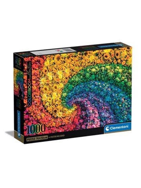 Clementoni Puzzle HQC Whirl Colorboom Collection 1000-teilig 2D Puzzles