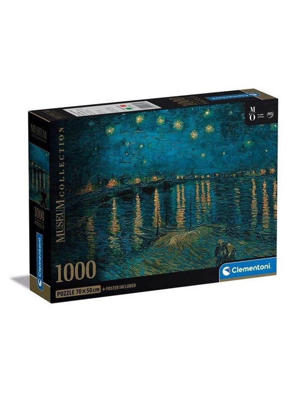 Clementoni Puzzle Museum Orsay Van Gogh Starry night 1000 pieces 2D Puzzles
