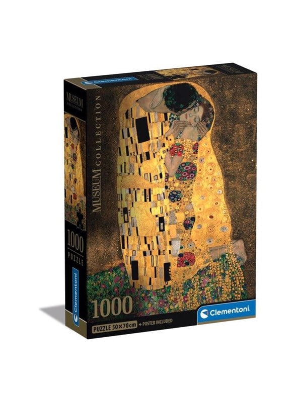 Clementoni Puzzle Il Bacio Museum 1000-teilig 2D Puzzles