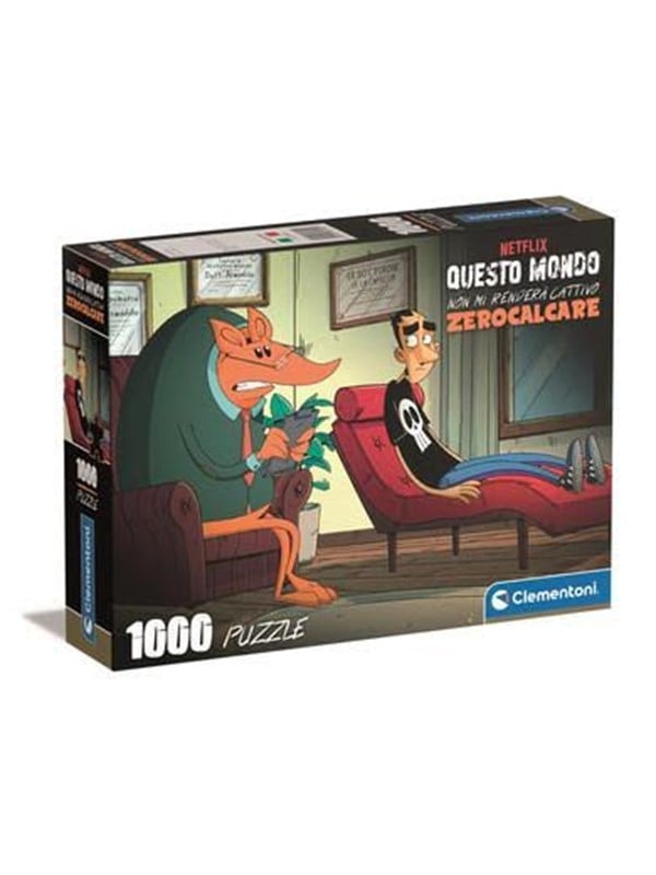 Clementoni Puzzle HQC Zerocalcare 1 1000 pieces 2D Puzzles