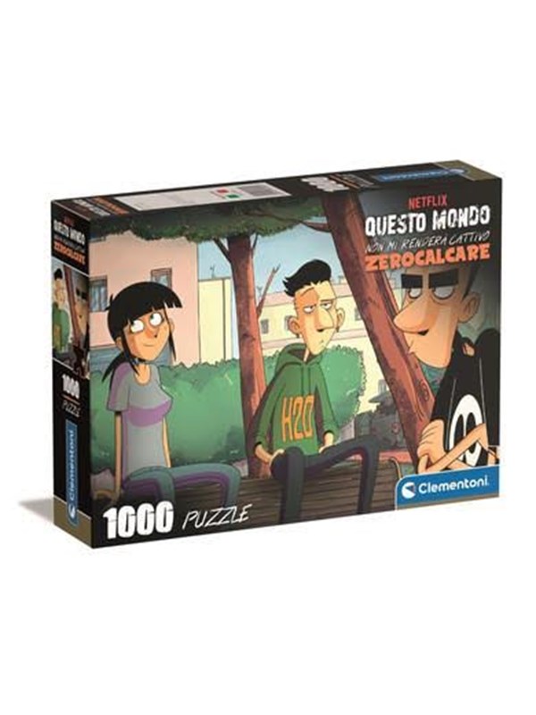Clementoni Puzzle HQC Zerocalcare 3 1000 pieces 2D Puzzles