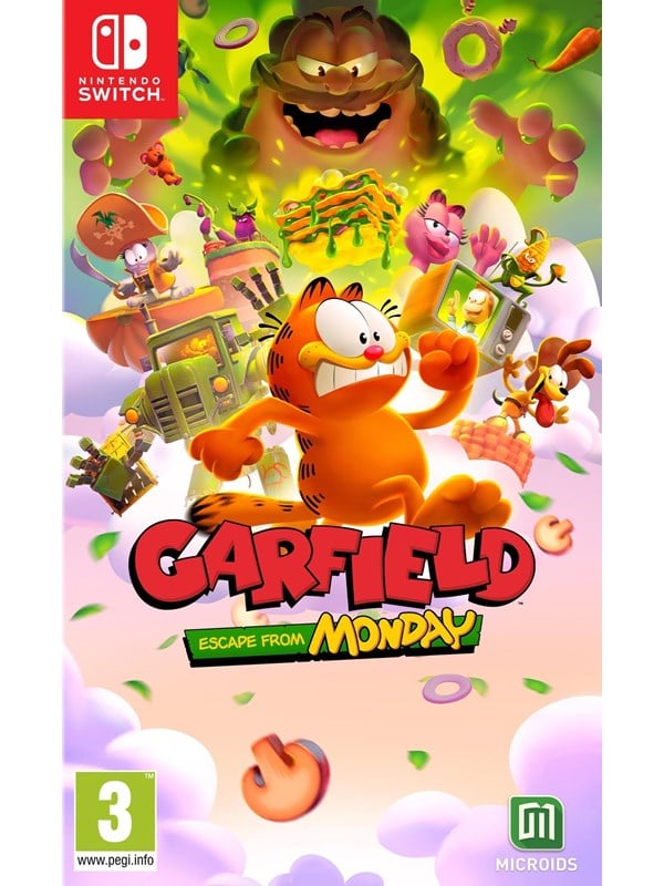 Garfield - Escape from Monday - Nintendo Switch - Platformer - PEGI 3