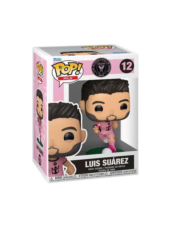 Funko - Funko POP Vinyl InterMiami Luis Suarez Pink