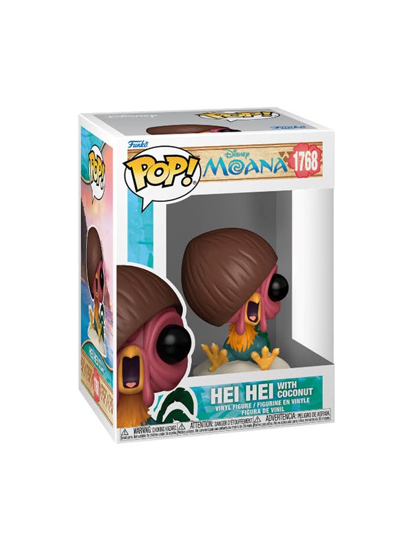 Funko - Funko POP Vinyl Moana S3 Hei Hei mit Kokosnuss