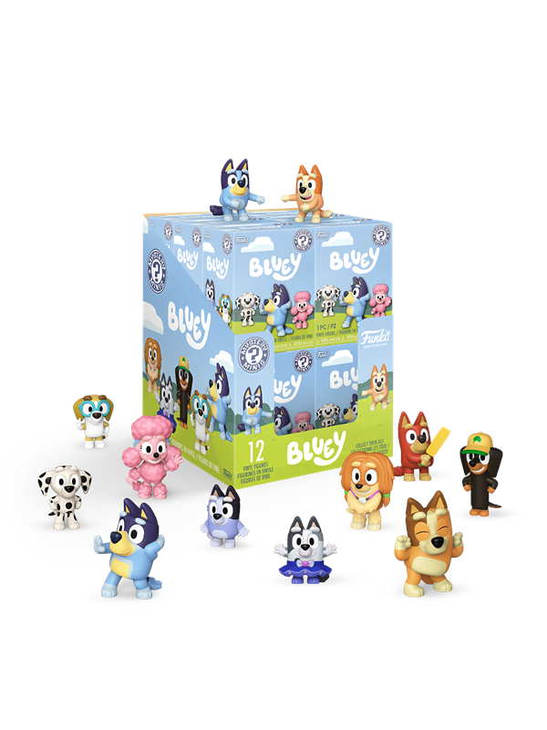 Funko - Funko Mystery Minis Blindbags sortiert Bluey