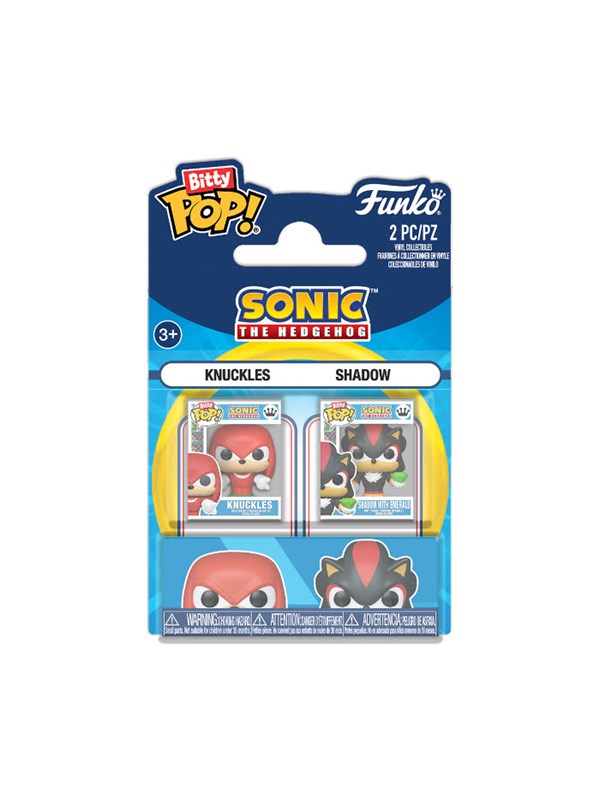 Funko - Funko Bitty POP 2PK Sonic Knuckles  Shadow