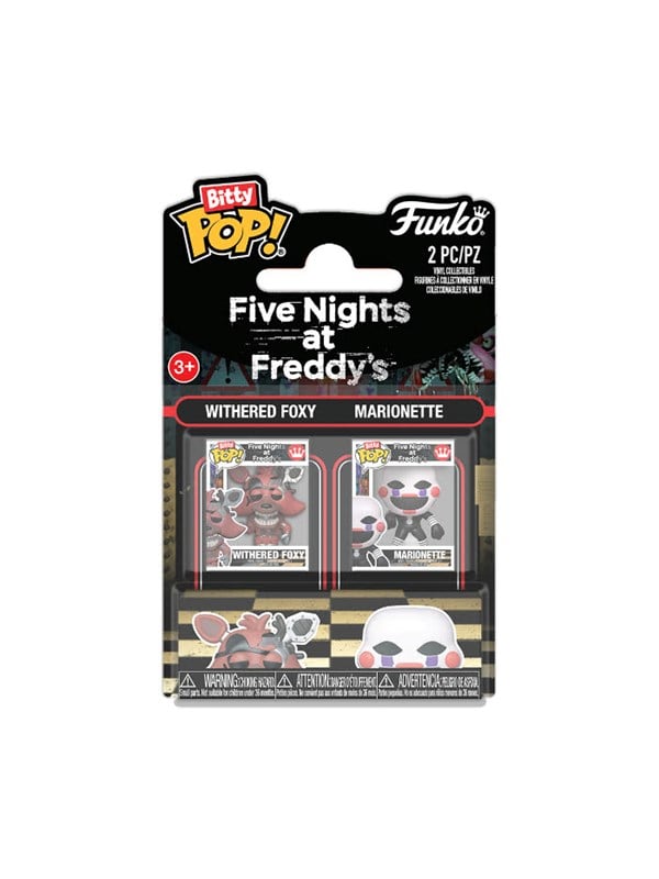 Funko - Funko Bitty POP 2PK FNAFS2 Foxy Marionette