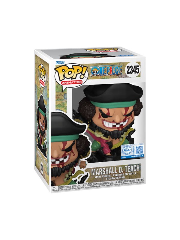 Funko - Funko POP Vinyl Exclusive OP Blackbeard Schwarzes Loch
