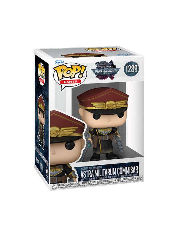 Funko - Funko POP Vinyl Warhammer Astra Militarum Commisar