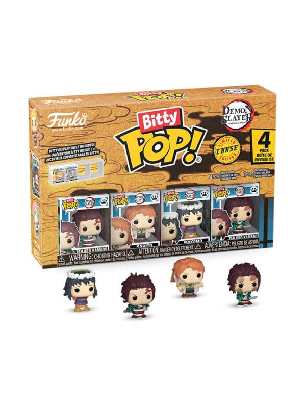 Funko - Funko Bitty POP 4PK Demon Slayer Tanjiro