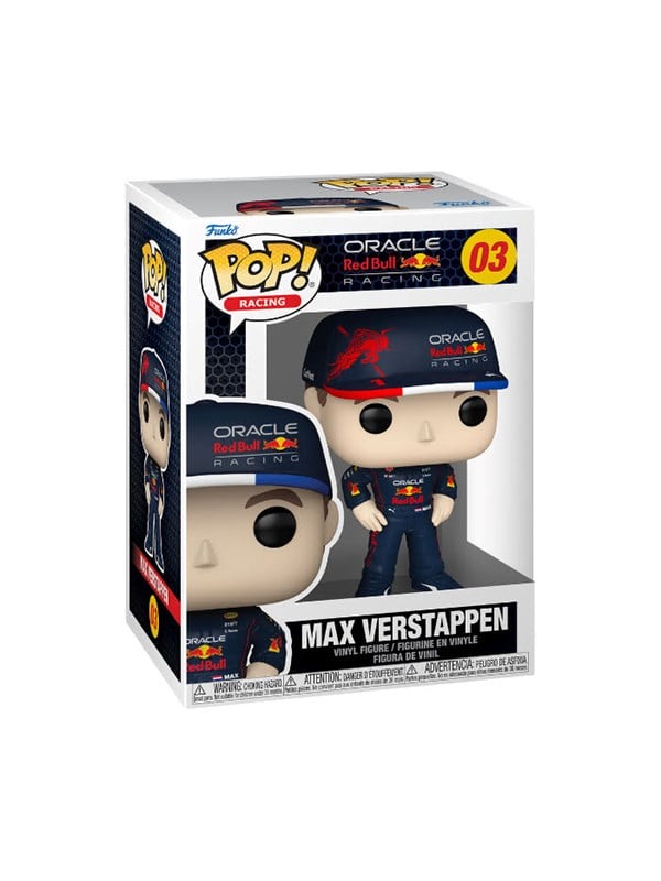 Sammlerfigur aus Vinyl Funko Formule 1 POP! Max Verstappen 9 cm