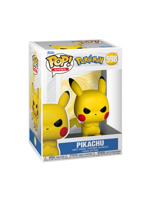 Funko! - Funko POP VINYL Pokemon Grumpy Pikachu(EMEA)