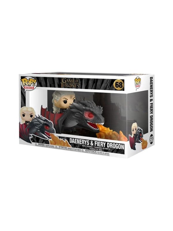 Daenerys and Fiery Drogon (Pop! Rides) Vinyl Figur 68 Funko Pop! multicolor