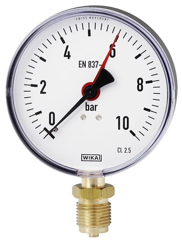 WIKA Manometer mit Rohrgewinde