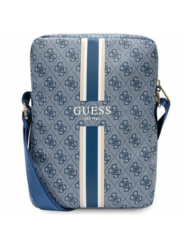 GUESS Bag GUTB10P4RPSB 10 blueblue 4G Stripes Tablet Bag