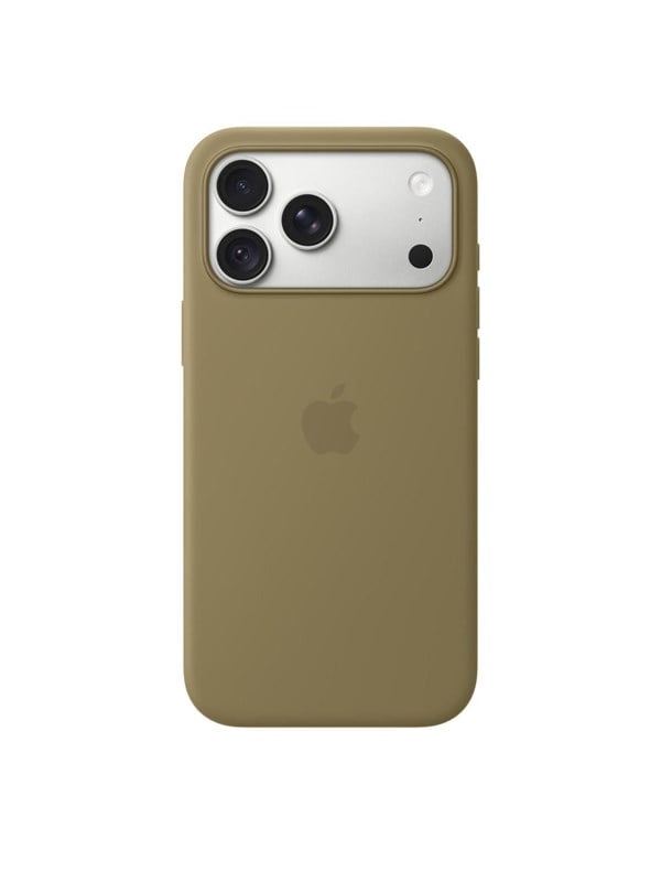 Silikonhülle mit MagSafe für das Apple iPhone 18 Pro Max - Olive