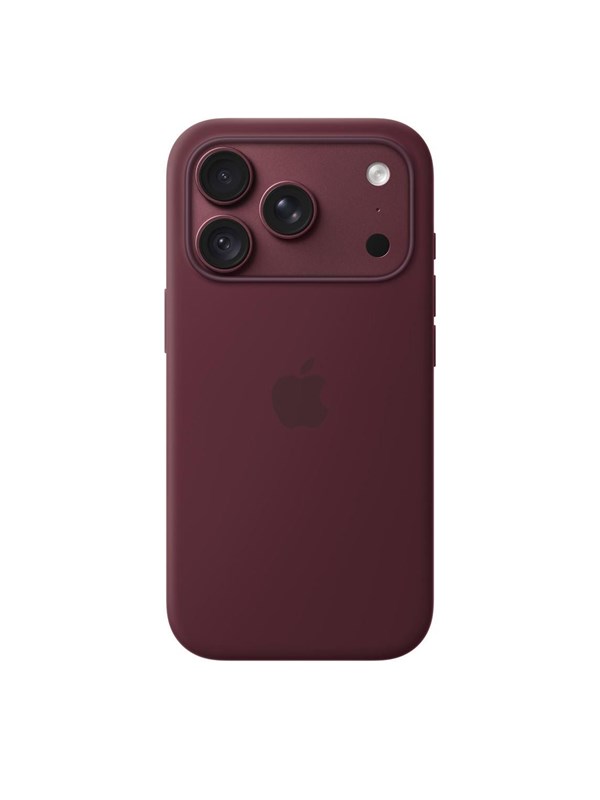 Silikonhülle mit MagSafe für das Apple iPhone 18 Pro - Burgundy