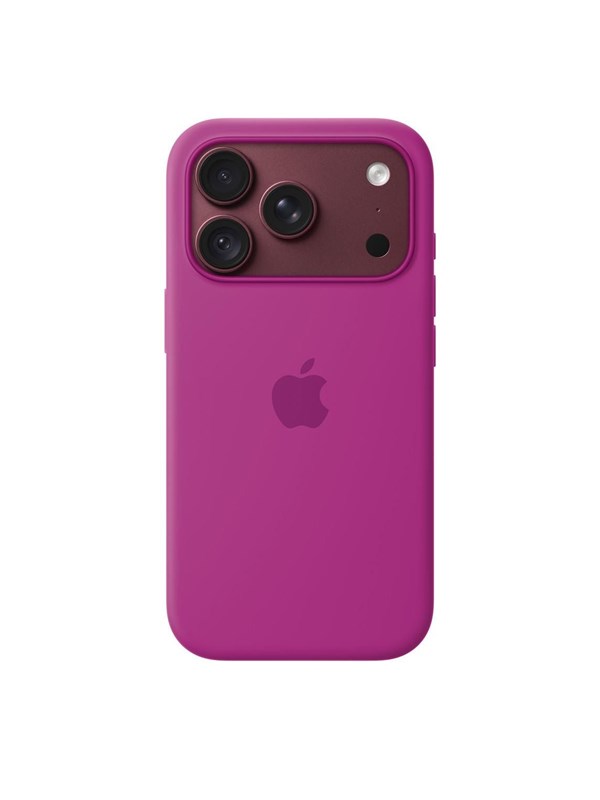 Silikonhülle mit MagSafe für das Apple iPhone 18 Pro - Magenta