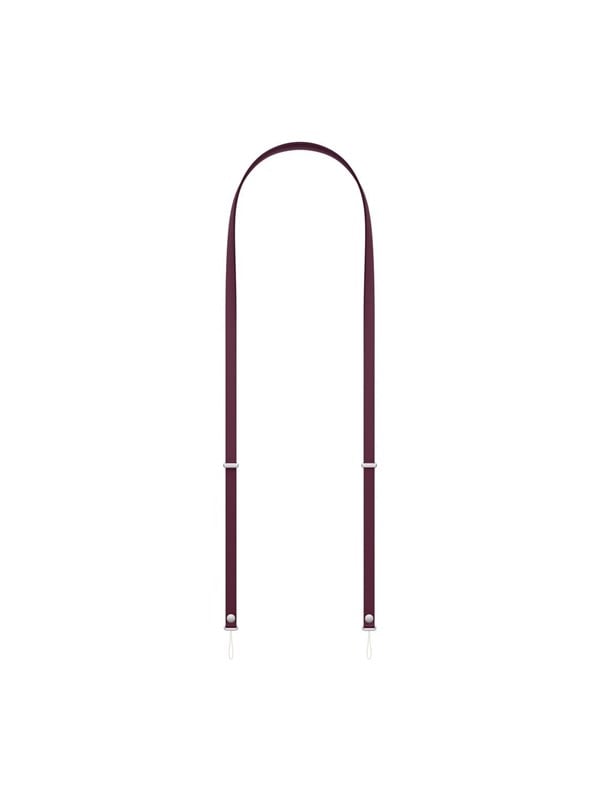 Apple Crossbody Strap  Burgundy