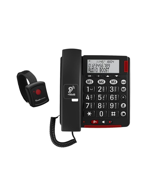 Amplicomms BigTel 50 Plus Big Button Corded Phone