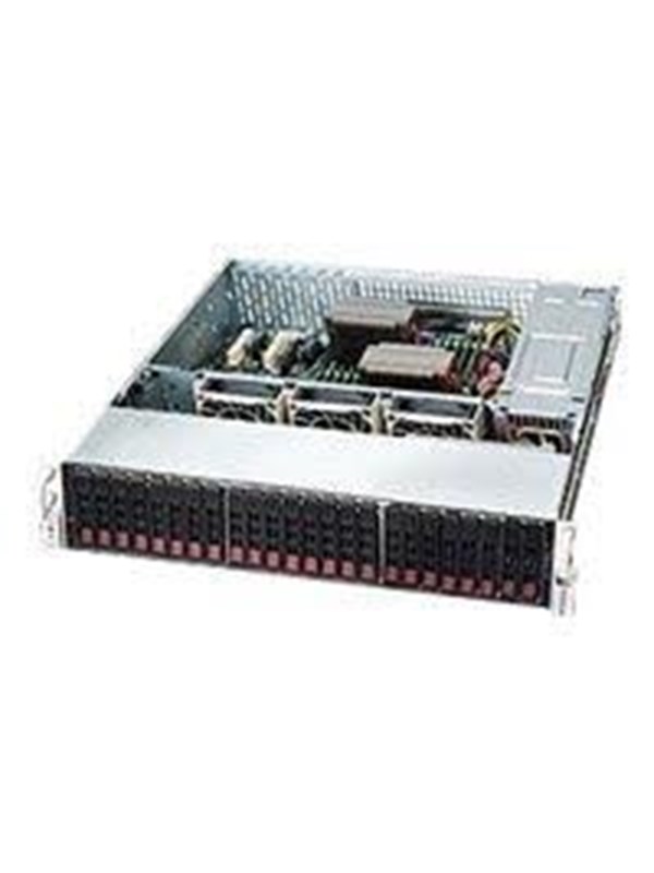 Supermicro SC216 BAC-R920LPB - Gehuse - Server Rack - Schwarz