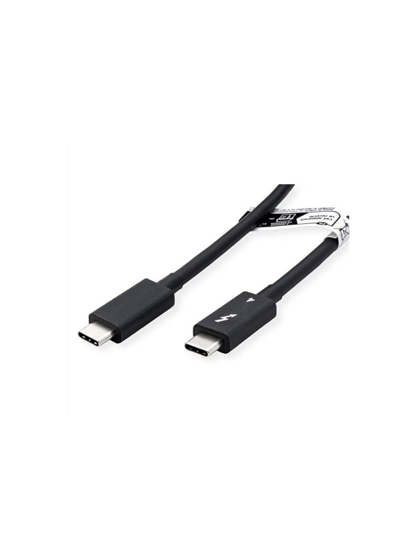 Roline - Thunderbolt cable - USB-C to USB-C - 1 m