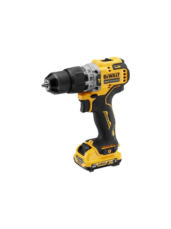 Dewalt DCD706D2-QW - hammer drilldriver - cordless - 2-speed - 2 batteries