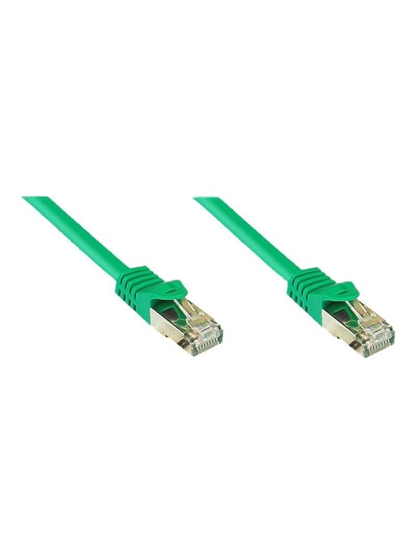 Alcasa electronik ALCASA Elektronik patch cable - 3 m - green - Grn