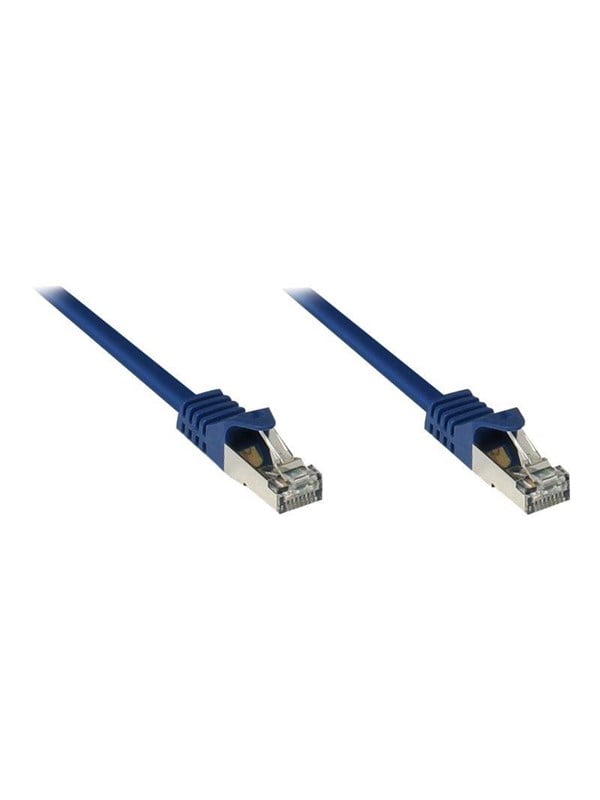 Alcasa electronik Good Connections patch cable - 50 cm - blue - Blau