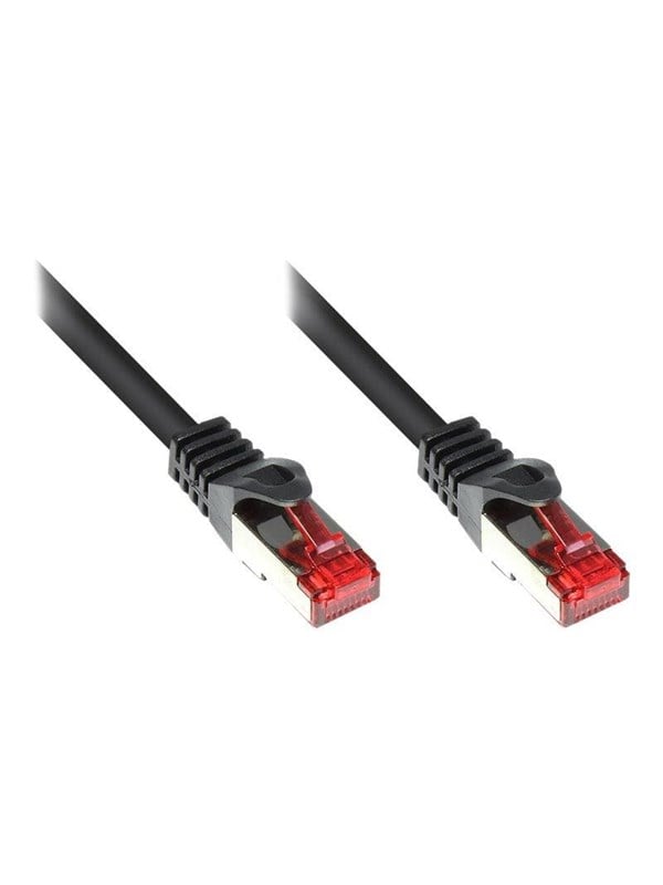 Alcasa electronik Good Connections RNS patch cable - 10 m - black - Schwarz