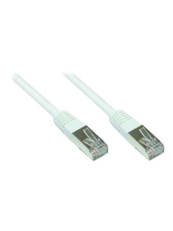 Alcasa electronik ALCASA Elektronik patch cable - 75 m - white - Wei