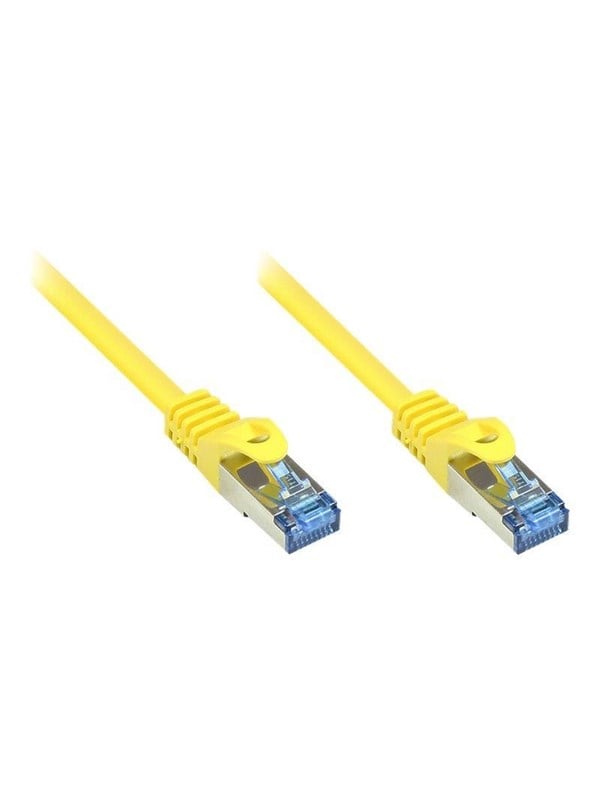 Alcasa electronik Good Connections patch cable - 50 cm - yellow - Gelb