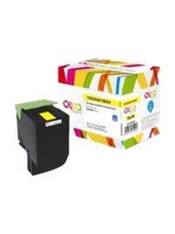 Armor OWA - yellow - compatible - remanufactured - toner cartridge alternative for Lexmark 700X4