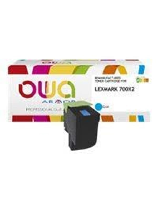 Armor OWA - cyan - compatible - remanufactured - toner cartridge alternative for Lexmark 70C0X20