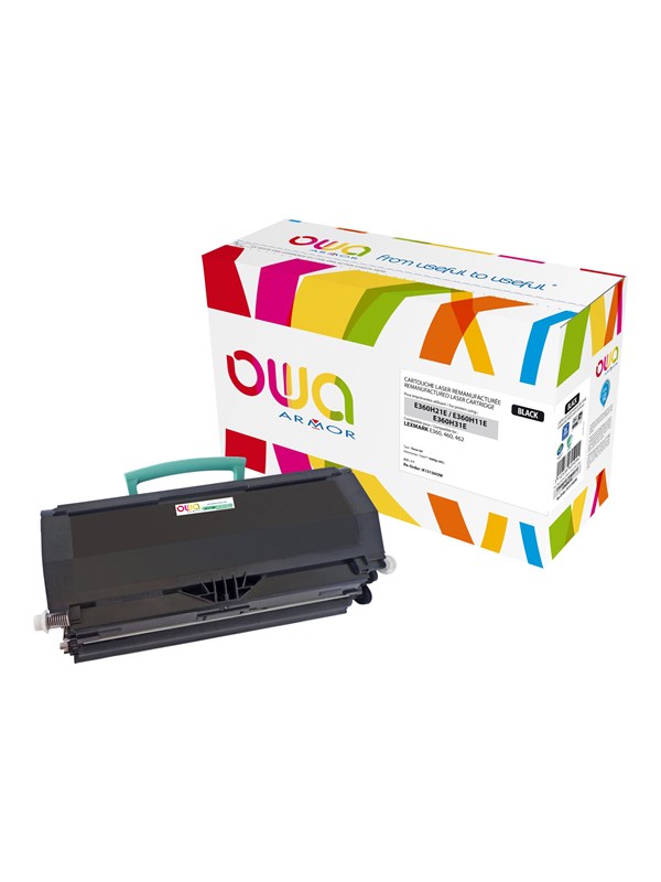 Armor OWA - black - compatible - remanufactured - toner cartridge alternative for Lexmark E360H11E Lexmark E360H21E Lexmark E360H31E
