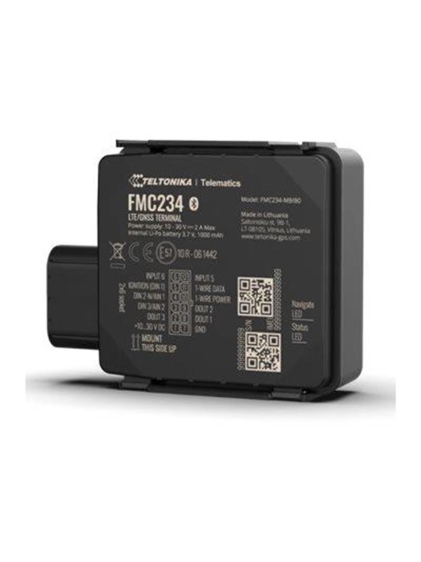 TELTONIKA TELEMATICS FMC234 Water-resistant 4G LTE Cat 1 tracker with high-capacity battery EMEA