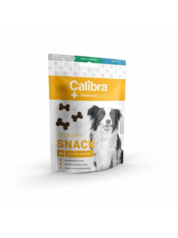 Calibra VD Dog Crunchy Snack Vitality Support 120