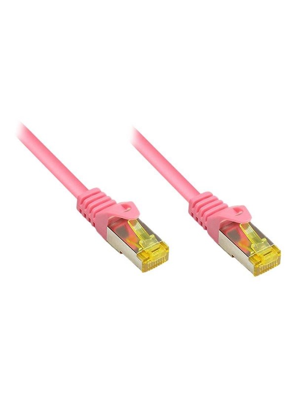 Alcasa electronik Good Connections RNS patch cable - 25 m - magenta - Rosa