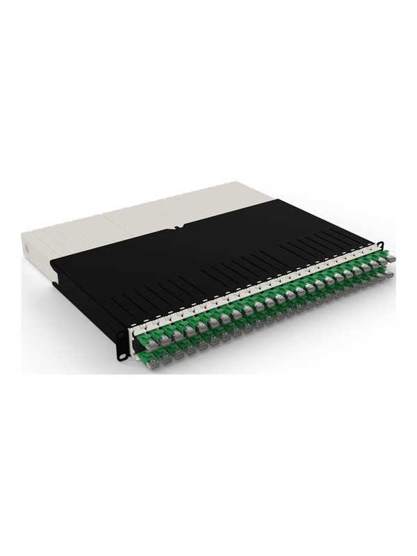 Patchbox one cable retraction system
