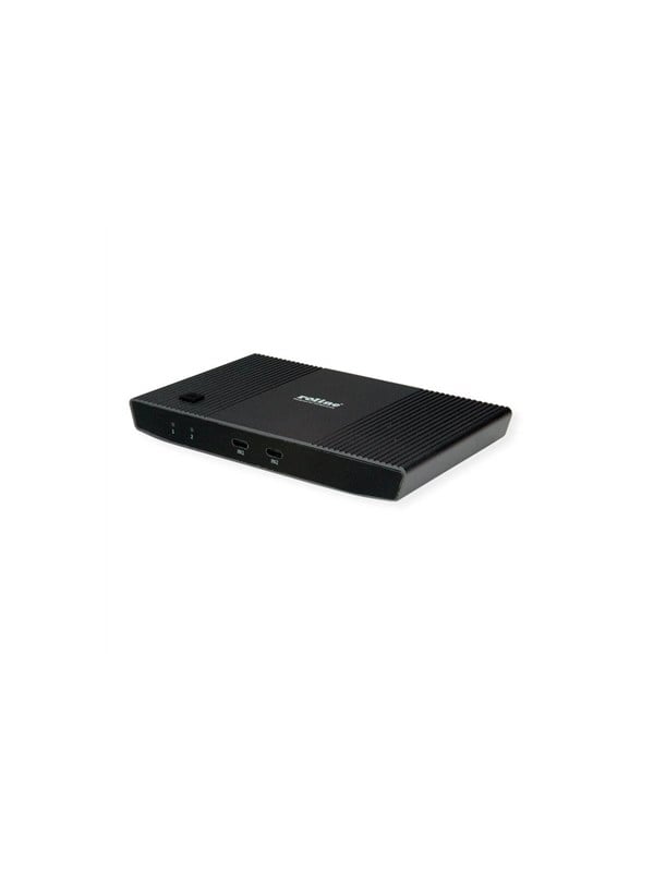 Roline - KVM switch - 2 pcs 4K HDMI USB - 2 ports