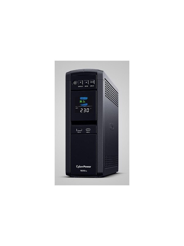 CyberPower Advanced PFC Sinewave Tower Series CP1600EIPFCLCD - UPS - 1000 watt - 1600 VA