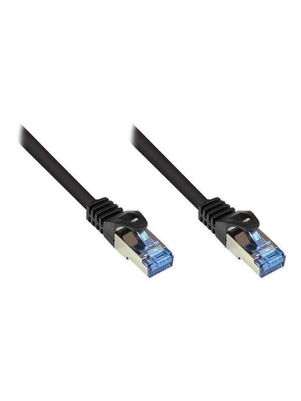 Alcasa electronik Good Connections RNS patch cable - 15 m - black - Schwarz