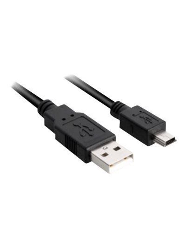 Câble USB 2.0, USB-A mâle > Mini-USB mâle