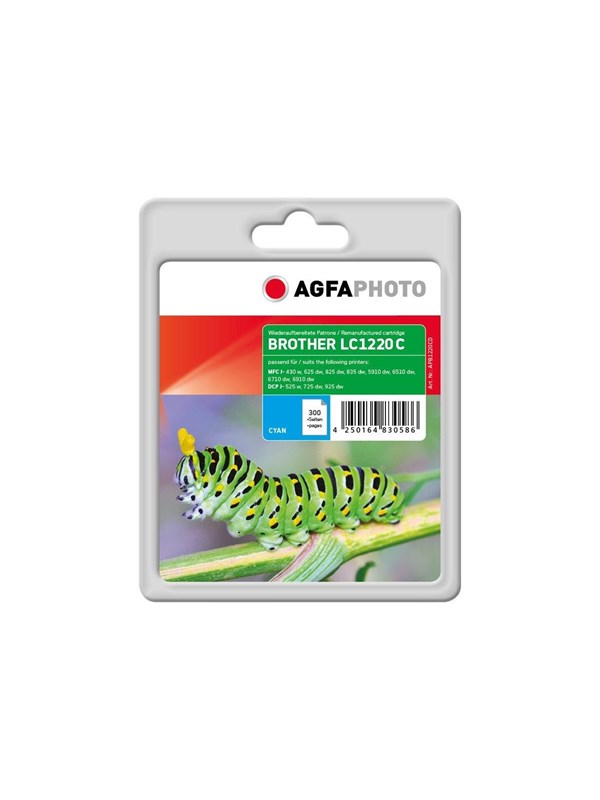 Agfa Photo - cyan - compatible - ink cartridge alternative for Brother LC1220C
