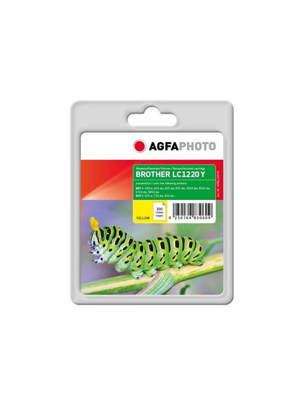 Agfa Photo - yellow - compatible - ink cartridge alternative for Brother LC1220Y
