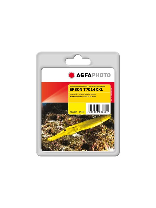 Agfa Photo - yellow - compatible - ink cartridge alternative for Epson C13T70144010 Epson T7014