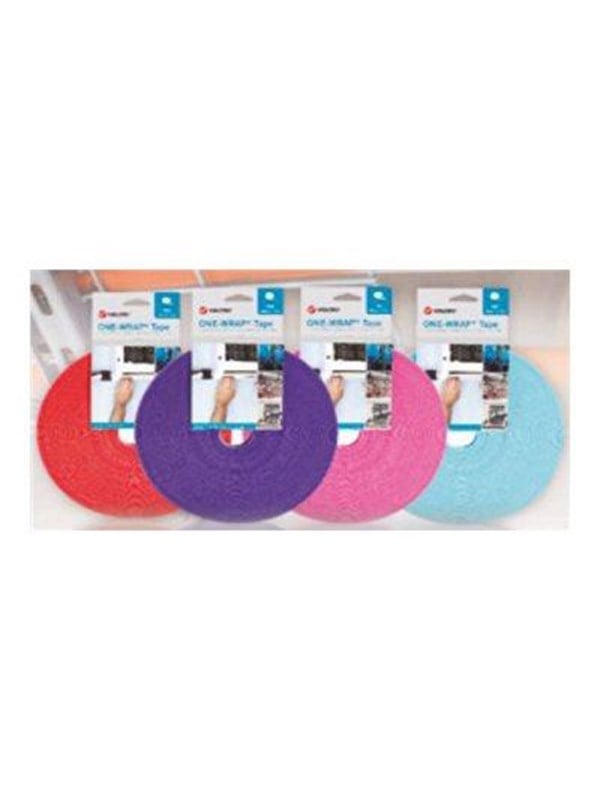 One Wrap® Klettband 25m und 10 mm breit schwarz frt (VEL-OW64102) - Velcro
