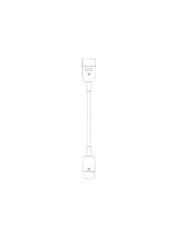 Bachmann - power extension cable - IEC 60320 C20 to IEC 60320 C19 - 1 m