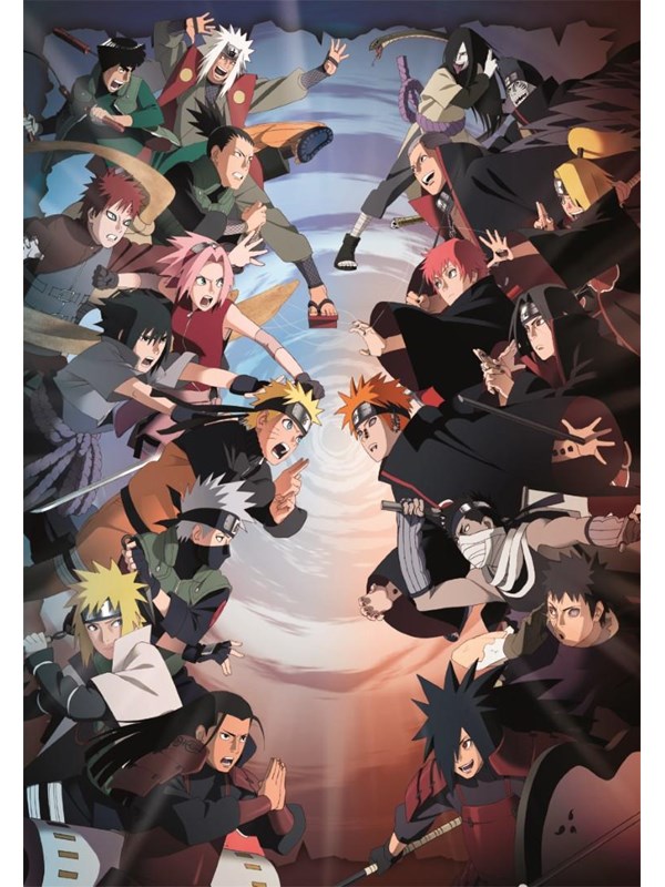 Clementoni Puzzle HQC Naruto 1000 pieces 2D Puzzles